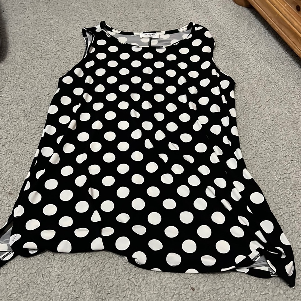 Zenana tank top blouse Medium